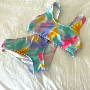 Tie die bikini